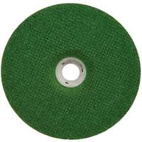 Meule &agrave; moyeu d&eacute;port&eacute; Green Corps, 7" x 1/8", Arbre 7/8", C&eacute;ramique, Type 27 Nia-Chem Ltd.
