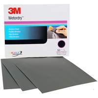 Feuille abrasive Wetordry, 9" x 11", Grain P220, Oxyde d'aluminium Nia-Chem Ltd.