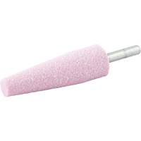 Meule mont&eacute;e vitrifi&eacute;e, A1, Oxyde d'aluminium, 3/4" dia., 2-1/2" lo, 80 Grain Nia-Chem Ltd.