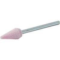 Meule mont&eacute;e vitrifi&eacute;e, B53, Oxyde d'aluminium, 5/16" dia., 5/8" lo, 80 Grain Nia-Chem Ltd.