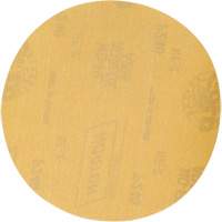 Disque de ponçage en papier H&L Gold Reserve A296 avec trous d'aspiration, dia 6", Grain 240, Oxyde d'aluminium, Poids C Nia-Chem Ltd.