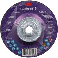 Cubitron 3 Cut & Grind Wheel, 4-1/2" x 5/32", 5/8"-11 Arbor, Type T27, 36+ Grit, Ceramic Nia-Chem Ltd.