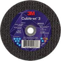 Cubitron 3 Cut-Off Wheel, 4" x 0.035", 3/8" Arbor, Type T1, Ceramic, 21000 RPM Nia-Chem Ltd.