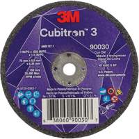 Cubitron 3 Cut-Off Wheel, 3" x 0.035", 1/4" Arbor, Type T1, Ceramic, 21000 RPM Nia-Chem Ltd.