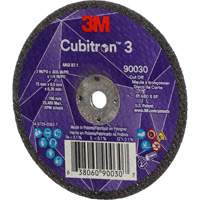 Cubitron 3 Cut-Off Wheel, 3" x 0.035", 1/4" Arbor, Type T1, Ceramic, 21000 RPM Nia-Chem Ltd.
