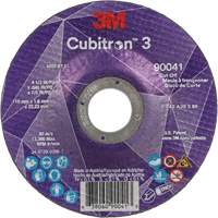 Meule &agrave; tronçonner Cubitron 3, 4-1/2" x 0,045", Arbre de 7/8", Type T27, C&eacute;ramique, 13 300 Tr/min Nia-Chem Ltd.