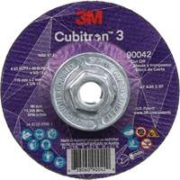 Meule &agrave; tronçonner Cubitron 3, 4-1/2" x 0,09", Arbre de 5/8"-11, Type T27, C&eacute;ramique, 13 300 Tr/min Nia-Chem Ltd.