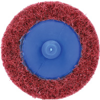 Disque de pr&eacute;paration de surface non tiss&eacute; &agrave; rechange rapide Bear-Tex Vortex, 2" dia., Grain Moyen, Oxyde d'aluminium Nia-Chem Ltd.