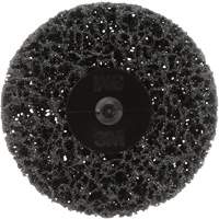 Disque de d&eacute;capage de rev&ecirc;tement Scotch-Brite Roloc 07461 CR- DH, 3" dia., Grain Extra grossier, Carbure de silicium Nia-Chem Ltd.