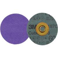 Cubitron 3 Roloc Fibre Disc, 3" Dia., 60+ Grit, Ceramic Nia-Chem Ltd.