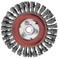 Roue compl&egrave;te de c&acirc;ble de torsion, Dia. 5", Fils 0,02", Arbre 5/8"-11, Acier Nia-Chem Ltd.