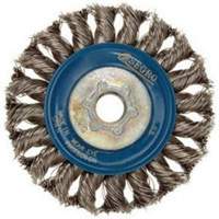 Roue compl&egrave;te de c&acirc;ble de torsion, Dia. 5", Fils 0,02", Arbre 5/8"-11, Acier inoxydable Nia-Chem Ltd.