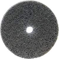 Disque unifi&eacute; non tiss&eacute; Bear-Tex, 2" x 1/4", Arbre de 1/4", Grain de Moyen, Oxyde d'aluminium Nia-Chem Ltd.