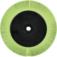 Brosse radiale en soies de pr&eacute;cision type S PN-RB avec bride Scotch-Brite , C&eacute;ramique, Grain 50+, 8" dia. Nia-Chem Ltd.