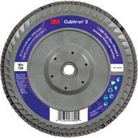 Cubitron 3 Conical  Flap Disc with Quick Change 1169F, 7" x 5/8"-11, Type T29, 40+ Grit, Ceramic Nia-Chem Ltd.