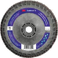 Cubitron 3 Flat Flap Disc with Quick Change 1169F, 4-1/2" x 5/8"-11, Type T27, 60+ Grit, Ceramic Nia-Chem Ltd.