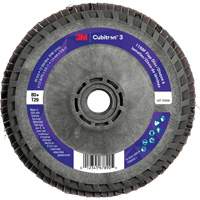 Cubitron 3 Conical  Flap Disc with Quick Change 1169F, 4-1/2" x 5/8"-11, Type T29, 80+ Grit, Ceramic Nia-Chem Ltd.