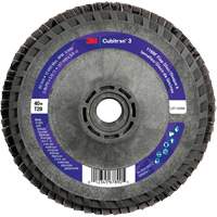Cubitron 3 Conical  Flap Disc with Quick Change 1169F, 5" x 5/8"-11, Type T29, 40+ Grit, Ceramic Nia-Chem Ltd.