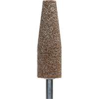 Gemini Vitrified Bond Mounted Point, A38, Aluminum Oxide, 1-1/2" Dia., 1-1/2" L, 60 Grit Nia-Chem Ltd.
