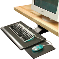 Heavy-Duty Articulating Keyboard Trays With Mouse Platform OB539 | Nia-Chem Ltd.