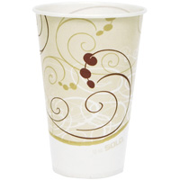 Disposable Cups, Paper, 12 oz., Multi-Colour OE075 | Nia-Chem Ltd.