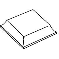 Bumpon Tapered Square Protective Bumpers Nia-Chem Ltd.