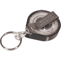 Retractable Mini-Bak<sup>®</sup> Key Rings, Plastic, 36" Cable, Belt Clip Attachment ON546 | Nia-Chem Ltd.