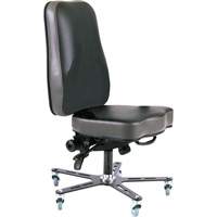 Synergo I™ Ergonomic Chair, Vinyl, Black OP505 | Nia-Chem Ltd.