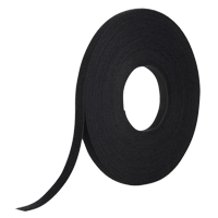 Ruban d'attaches One-Wrap, Boucle et crochet, 25 vg x 1/2", Auto-aggripant, Noir Nia-Chem Ltd.