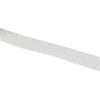 Ruban d'attaches, Crochet, 25 vg x 1", Cousu, Blanc Nia-Chem Ltd.
