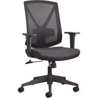 Activ A-47 Synchro Office Chair, Fabric, Black, 275 lbs. Capacity Nia-Chem Ltd.