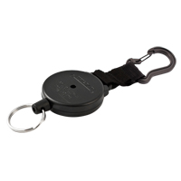 Securit™ Key Chains, Polycarbonate, 48" Cable, Carabiner Attachment TLZ010 | Nia-Chem Ltd.
