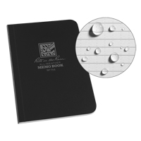 Livre m&eacute;mo, Couverture souple, Noir, 112 Pages, 3-1/2" , 5"  Nia-Chem Ltd.