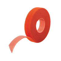 Ruban pour gestion des c&acirc;bles One-Wrap, Boucle et crochet, 25 vg x 5/8", Auto-aggripant, Orange Nia-Chem Ltd.
