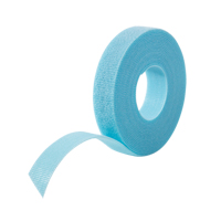One-Wrap<sup>®</sup> Cable Management Tape, Hook & Loop, 25 yds x 5/8", Self-Grip, Aqua OQ533 | Nia-Chem Ltd.