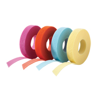 One-Wrap<sup>®</sup> Cable Management Tape, Hook & Loop, 25 yds x 5/8", Self-Grip, Yellow OQ535 | Nia-Chem Ltd.