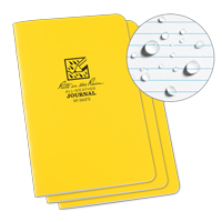 Notebook, Soft Cover, Yellow, 48 Pages, 4-5/8" W x 7" L OQ542 | Nia-Chem Ltd.
