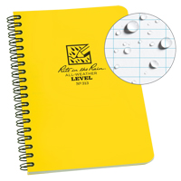 Side-Spiral Notebook, Soft Cover, Yellow, 64 Pages, 4-5/8" W x 7" L OQ546 | Nia-Chem Ltd.