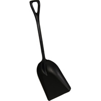 Food Processing Shovel, 13-1/4" x 6-3/5" Blade, 42-1/2" Length, Plastic, Black OQ650 | Nia-Chem Ltd.