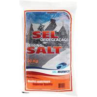 Ice Melting Salt, 44.1 lbs. (20 kg), Bag, -10°C (14°F) OQ733 | Nia-Chem Ltd.