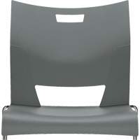 Duet™ Armless Training Chair, Plastic, 33-1/4" High, 350 lbs. Capacity, Grey OQ780 | Nia-Chem Ltd.
