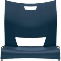 Duet™ Armless Training Chair, Plastic, 33-1/4" High, 350 lbs. Capacity, Blue OQ781 | Nia-Chem Ltd.