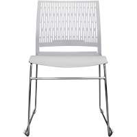 Activ™ Series Stacking Chairs, Polypropylene, 32-3/8" High, 250 lbs. Capacity, Grey OQ955 | Nia-Chem Ltd.