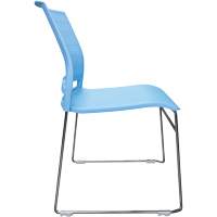 Activ™ Series Stacking Chairs, Polypropylene, 32-3/8" High, 250 lbs. Capacity, Blue OQ956 | Nia-Chem Ltd.