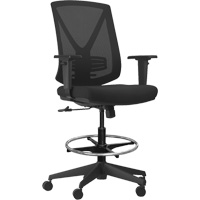 Activ™ Series Premium Synchro-Tilt Adjustable Chair, Fabric/Mesh, Black, 250 lbs. Capacity OQ962 | Nia-Chem Ltd.