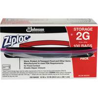 Ziploc<sup>®</sup> Double Zip Food Storage Bags OQ993 | Nia-Chem Ltd.