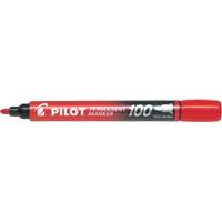 Series 100 Permanent Marker, Bullet, Red OR457 | Nia-Chem Ltd.