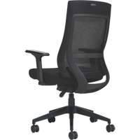 High-Back Weight-Sensing Synchro-Tilter, Mesh, Black Nia-Chem Ltd.