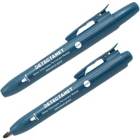 Retractable Permanent Marker, Bullet, Black Nia-Chem Ltd.