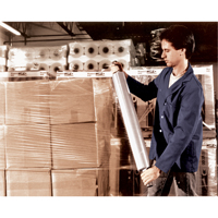 Hand Stretch Wrap, 80 Gauge (20.3 micrometers), 30" x 1000', Clear Nia-Chem Ltd.